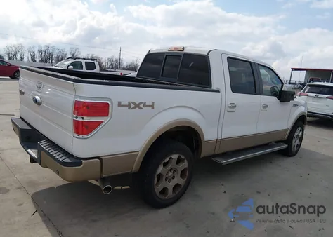 2011 Ford F-150 Lariat from USA, damaged, VIN 1FTFW1E66BFA84479